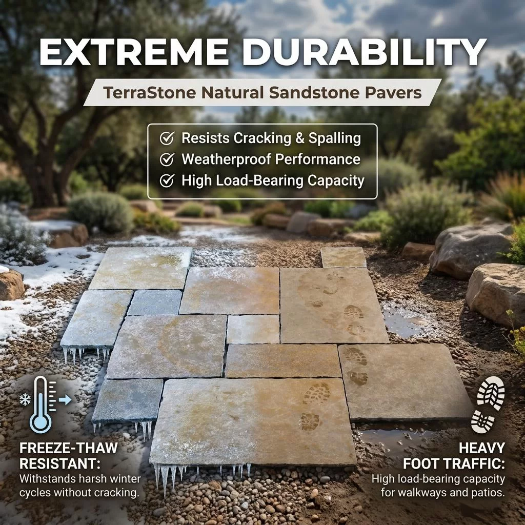TerraStone Natural Earth-Tone Sandstone