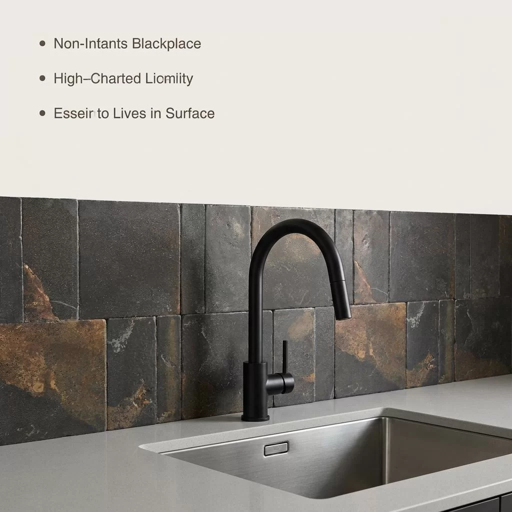 Metallic-Finish Oxidized Porcelain Tiles