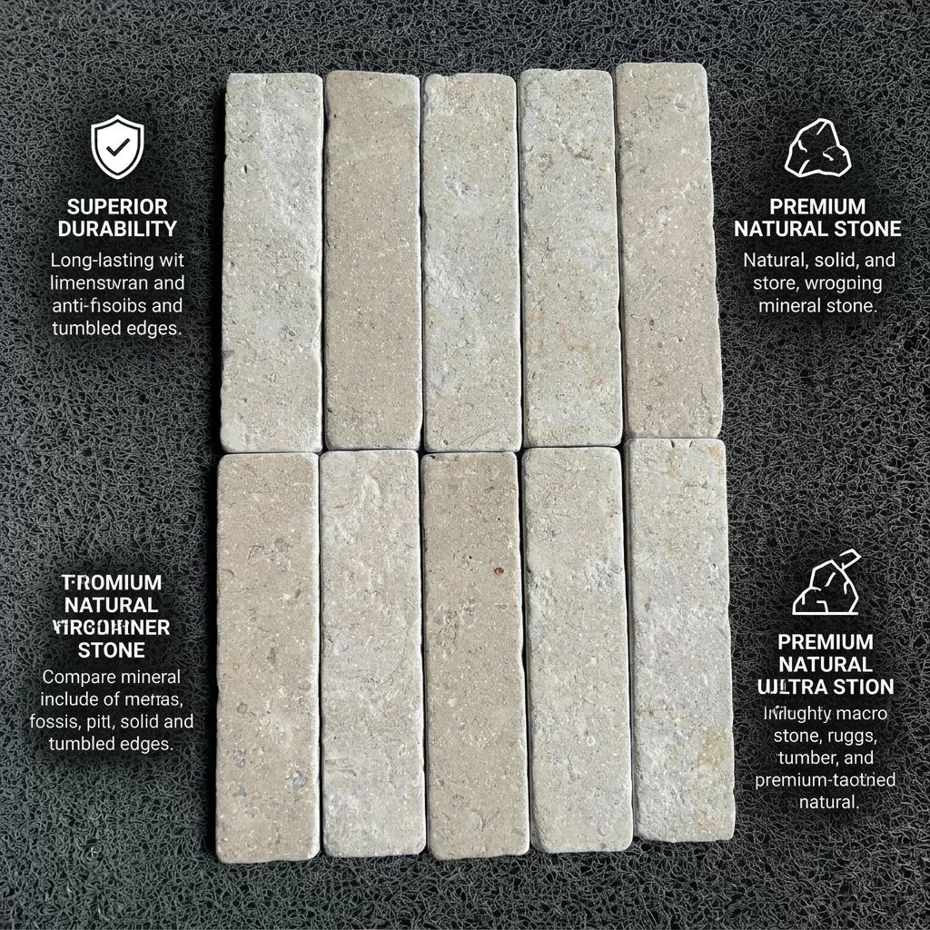 Premium Tumbled Travertine Subway
