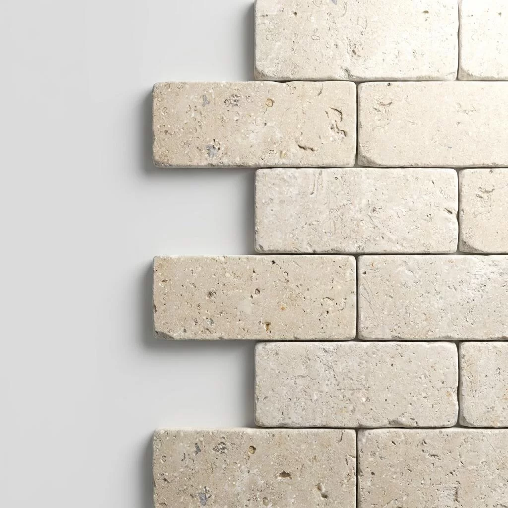 Premium Tumbled Travertine Subway