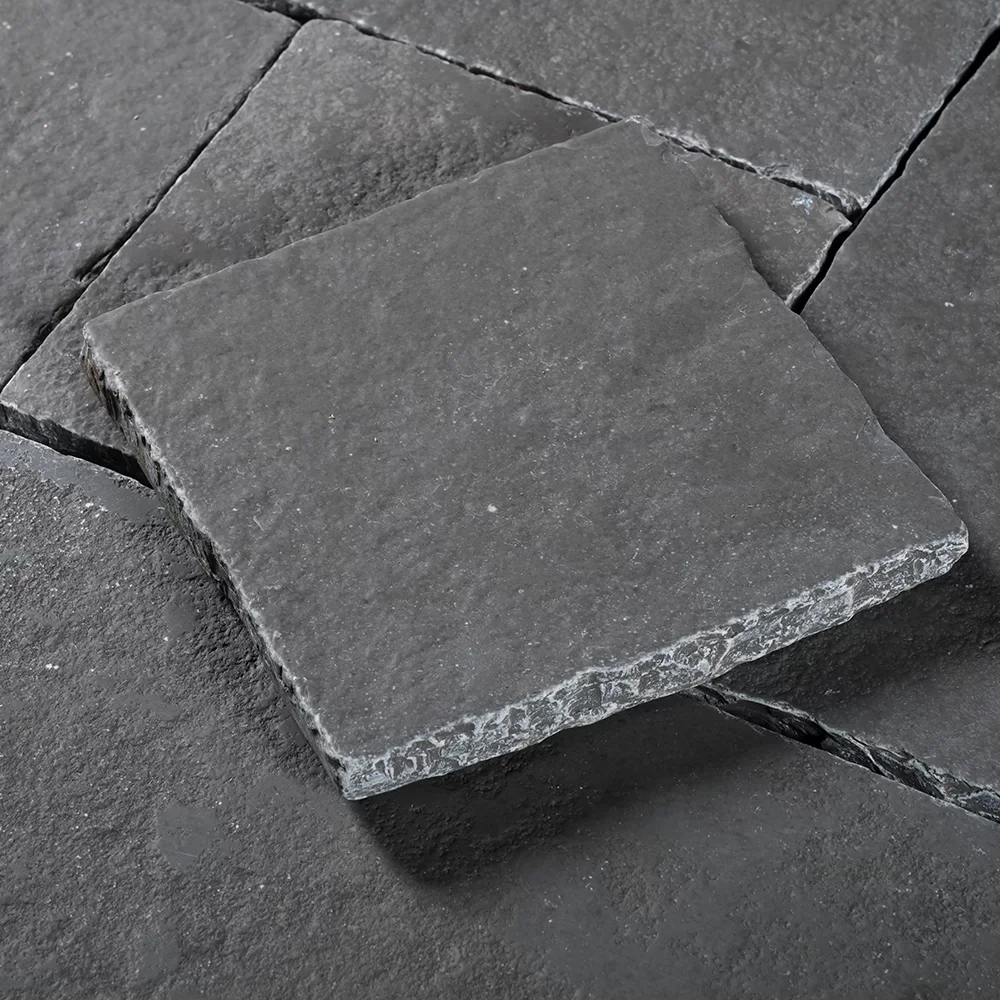 Premium Natural Black Slate Stone Pavers