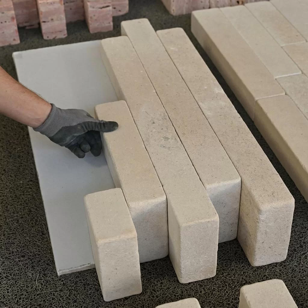 Premium Natural Beige Stone Brick Pavers