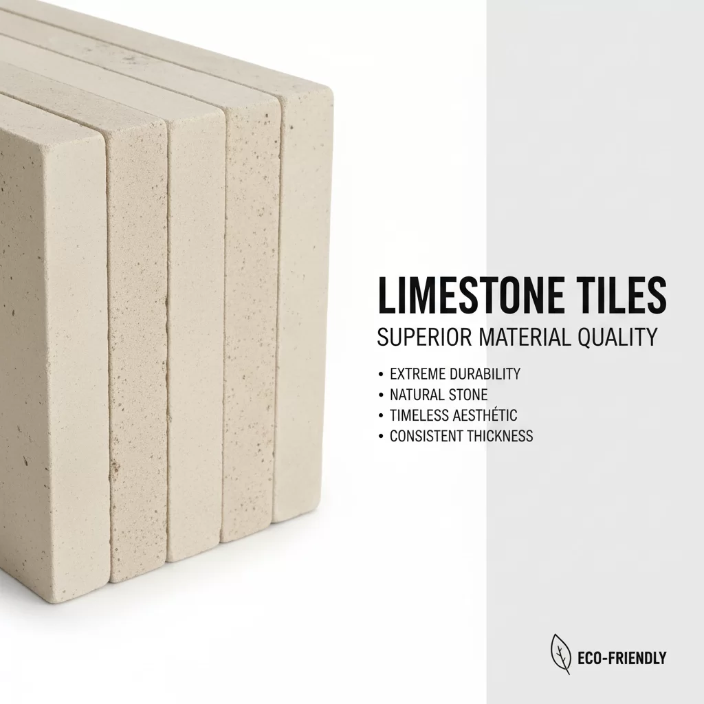 Premium Natural Beige Stone Brick Pavers